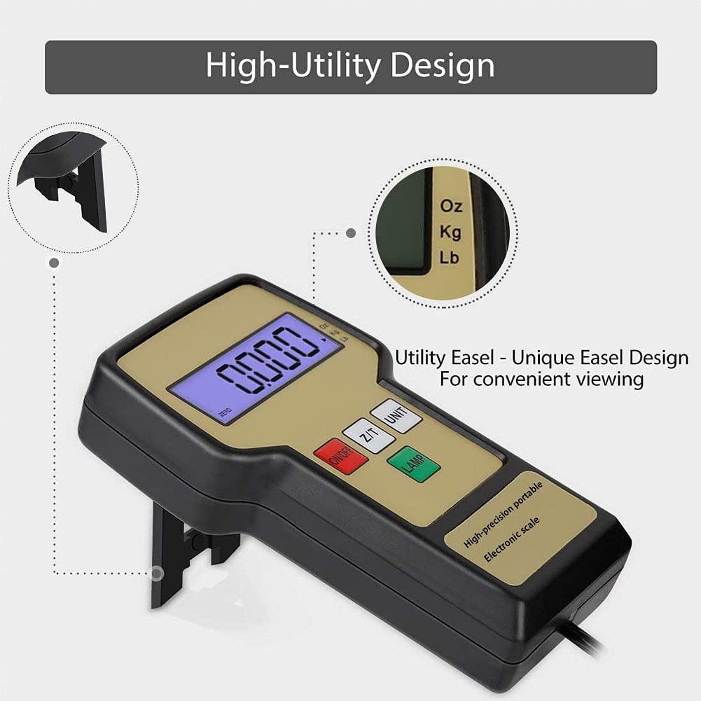 220LB Portable Digital Refrigerant Charging Weight Scale with Case, Pack of 2 G8253