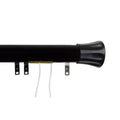 Black Finish Decorative Traverse Rod Z630