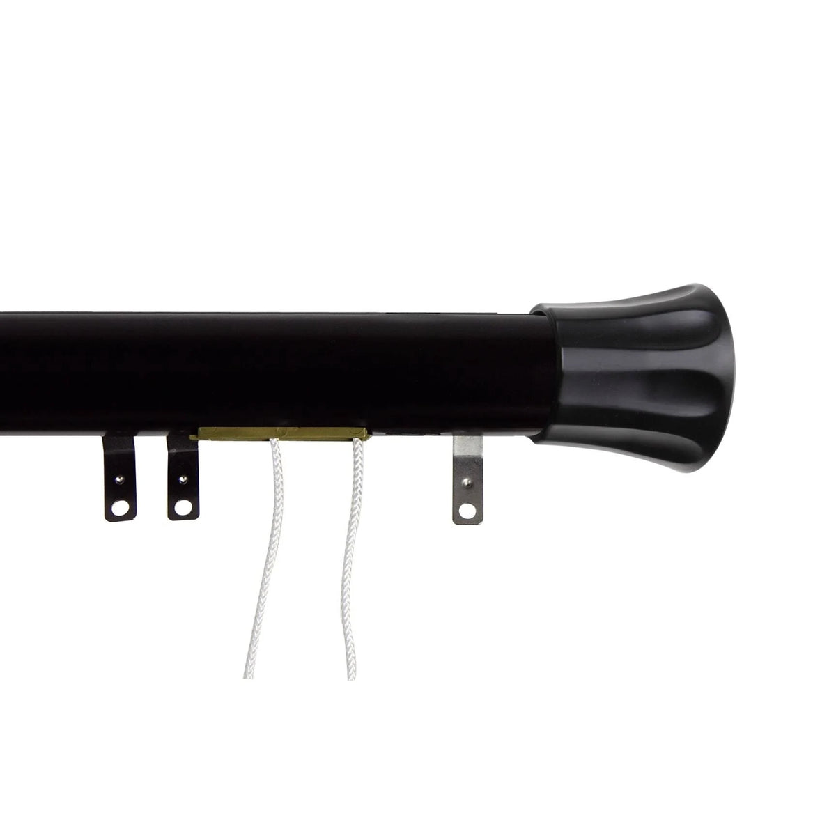 Black Finish Decorative Traverse Rod Z630