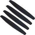 4 Pack Red Rubber Car Bumper Protector Guard Strips A7080