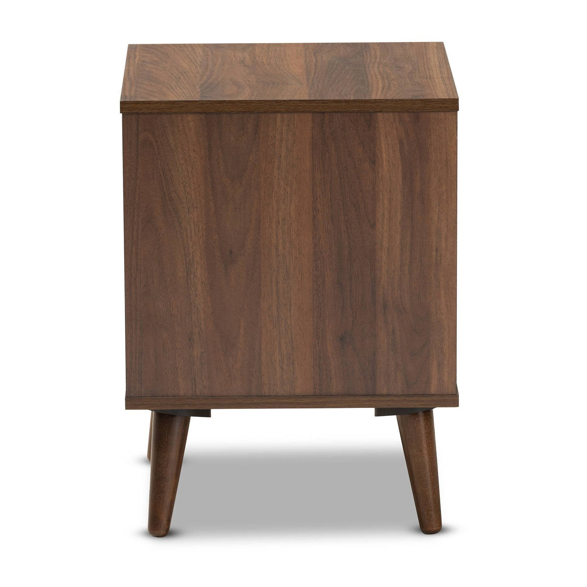 Walnut Wood End Table W2362
