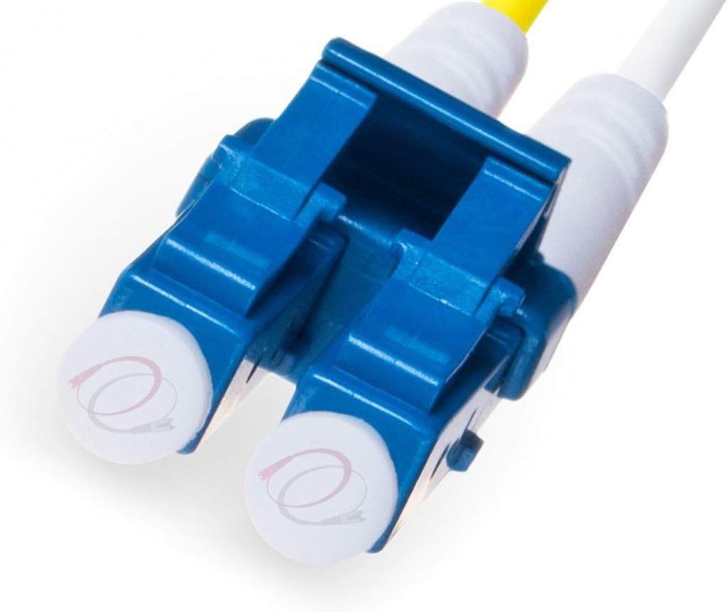 15M OS2 LC LC Fiber Patch Cable Duplex 9/125 Singlemode Jumper N24212