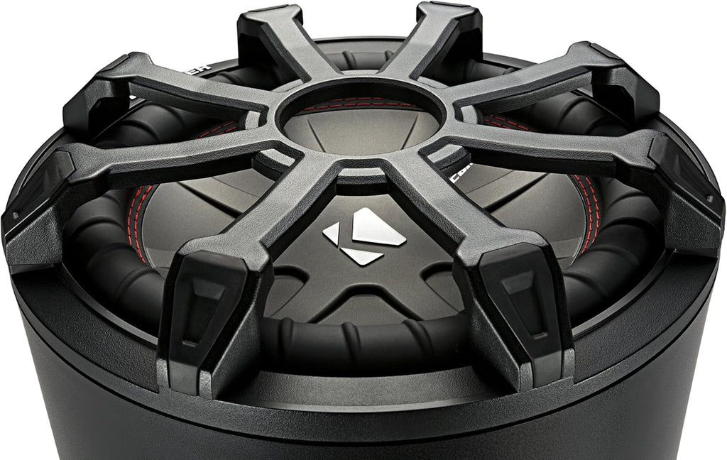 10" Bass Tube Sub Box with Amplifier and 8Ga Amp Install Kit I49736