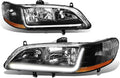 Black Housing LED DRL Headlights Assembly W646845