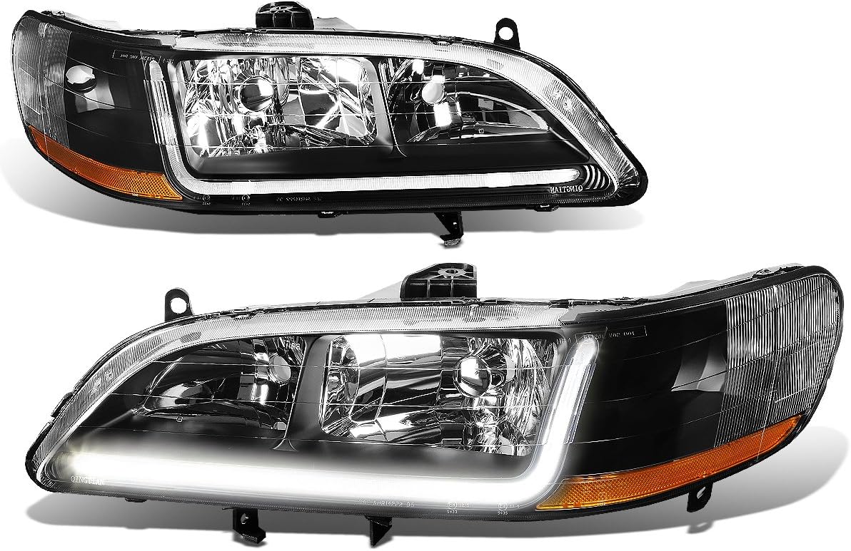 Black Housing LED DRL Headlights Assembly W646845