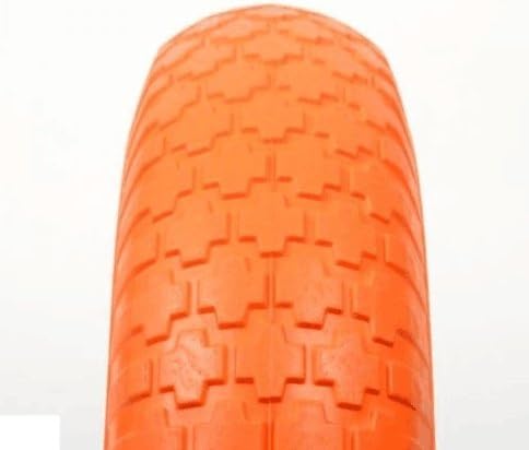 16" Flat Free Solid Foam Wheelbarrow Tire, 5/8 Axle, Pack of 2 O3972