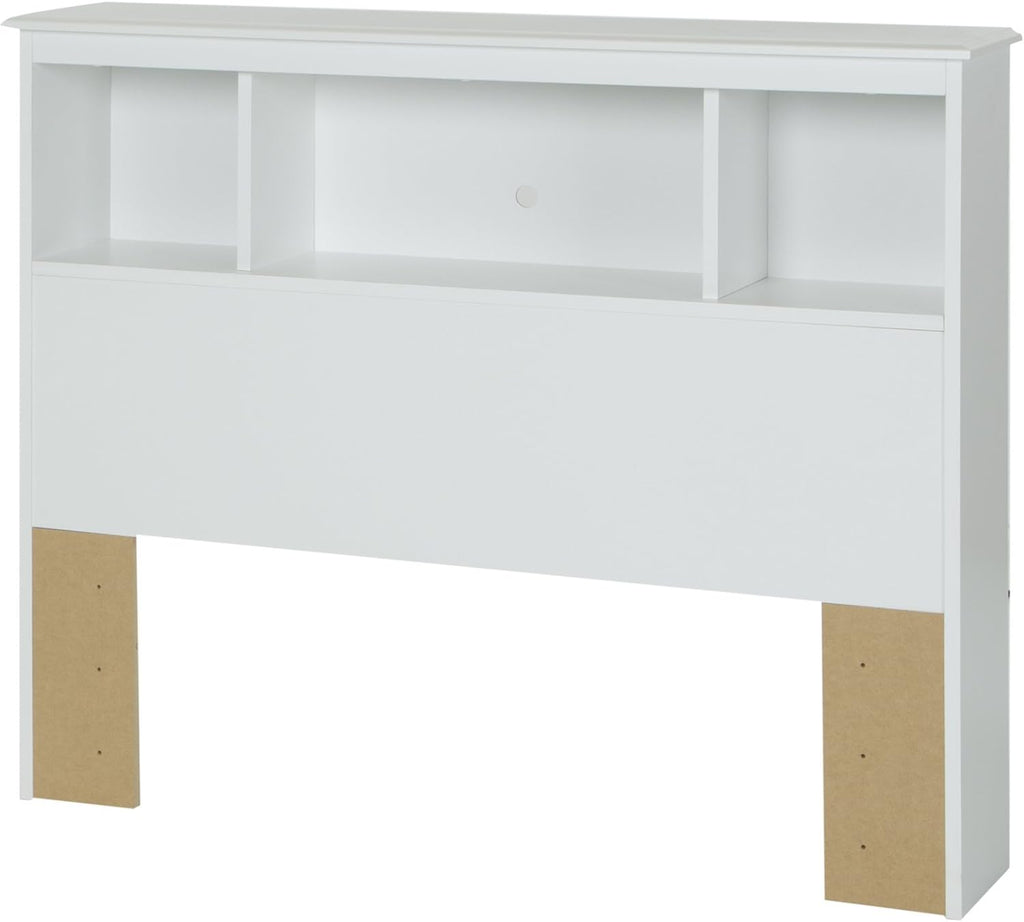 Pure White Bookcase Headboard U70459