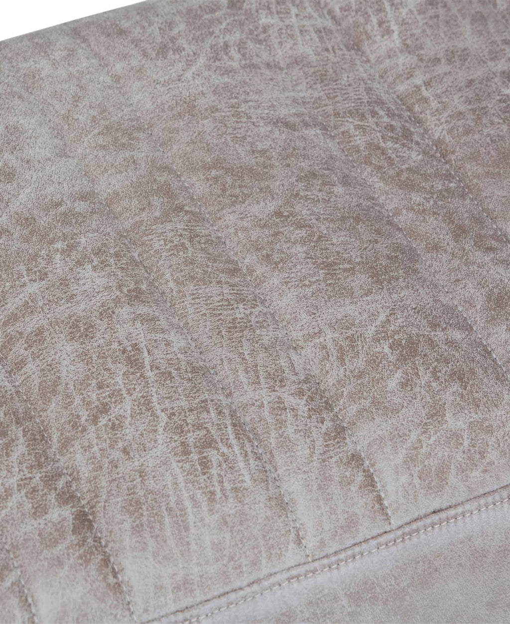 Distressed Grey Taupe Ottoman Bench J9469