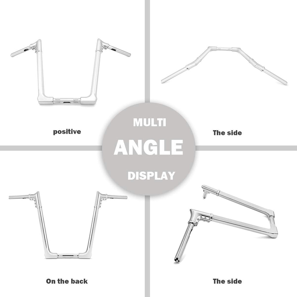 16" Rise Adjustable Ape Hanger Handlebar V714