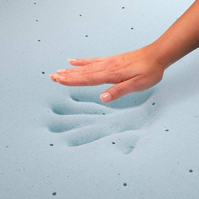 Queen 3 inch Cool Gel Memory Foam Mattress Topper R7315