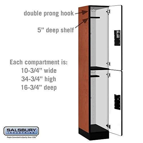 Cherry Wood Locker P983