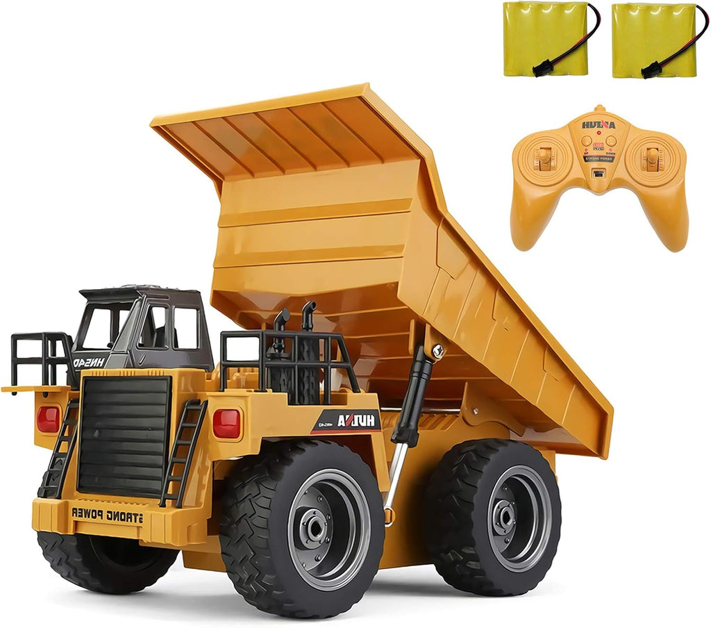 Remote Control Construction Dump Truck Toy with Rechargeable Battery T384