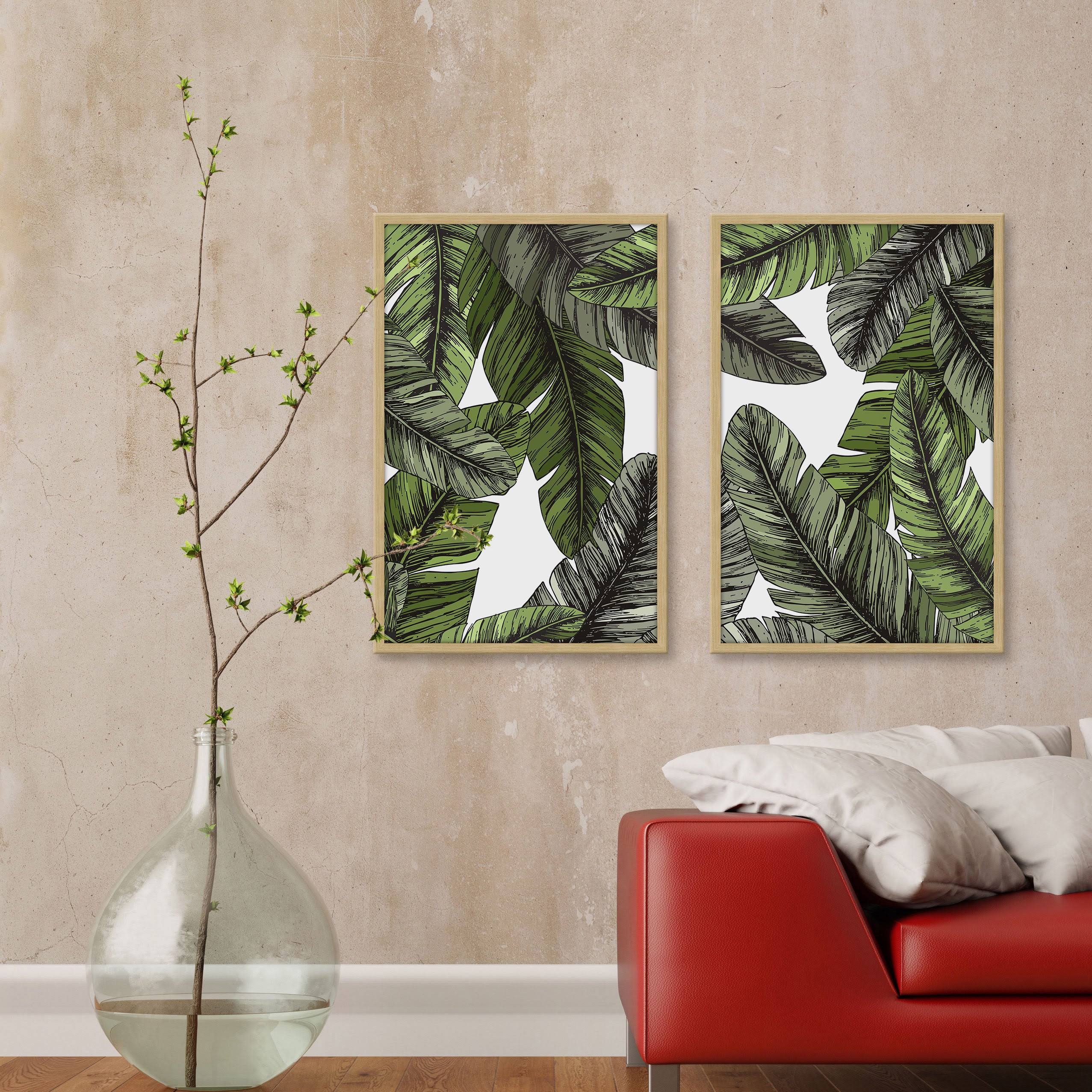Brown Diptych D598213