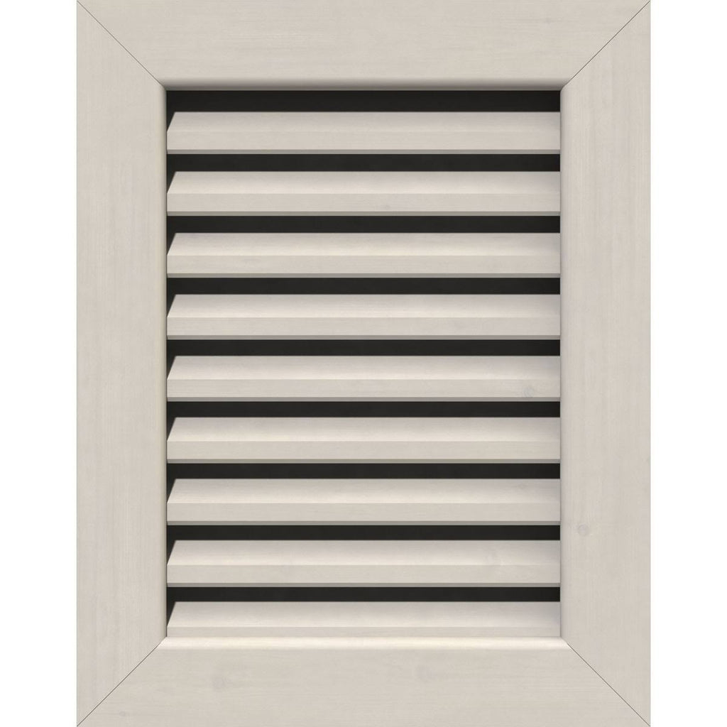 18 inchw x 18 inchh Primed Smooth Western Red Cedar Gable Vent O2402