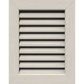18 inchw x 18 inchh Primed Smooth Western Red Cedar Gable Vent O2402