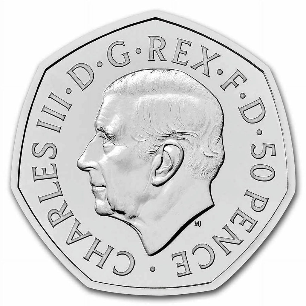 2022 Great Britain 50p Queen Elizabeth BU Coin Q8422