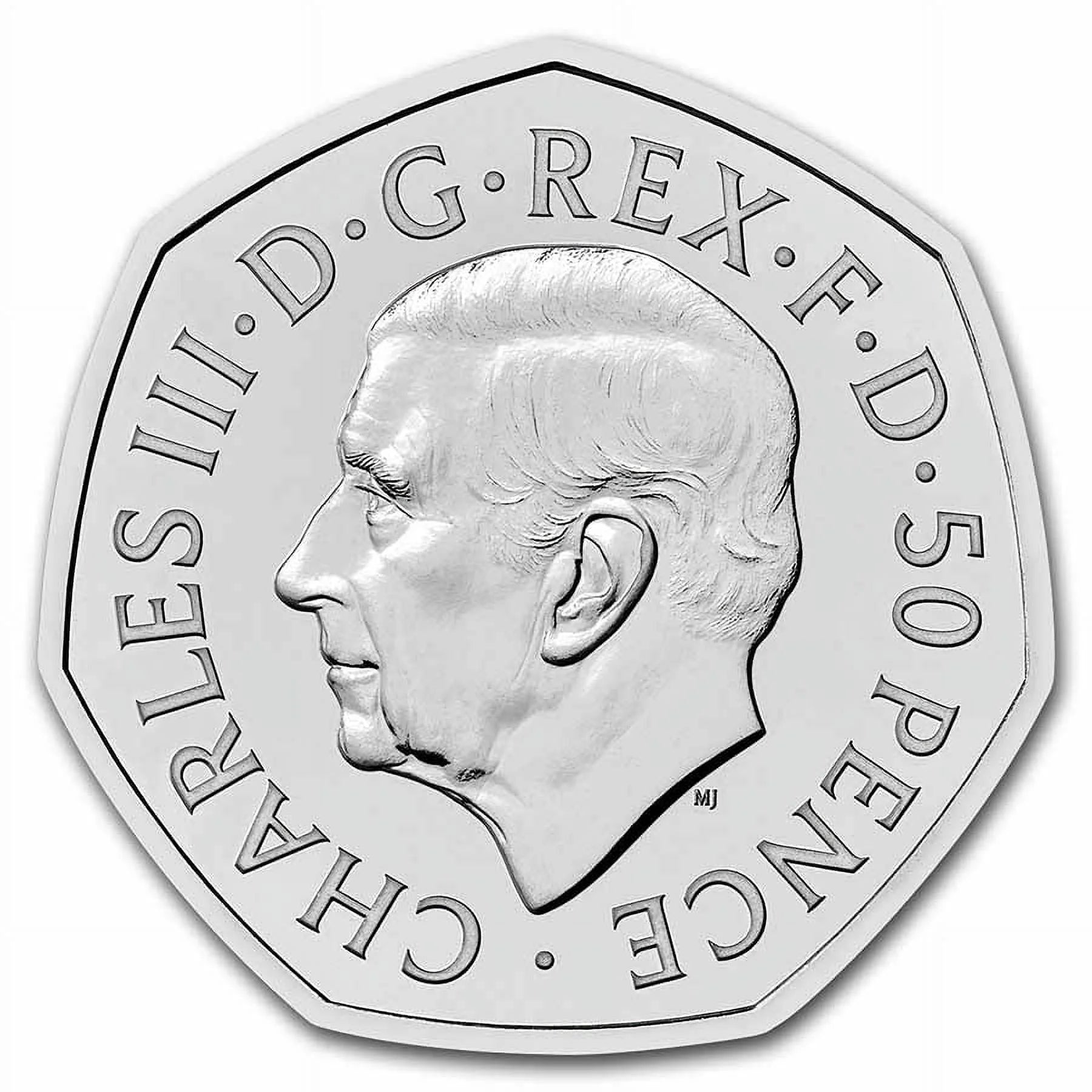 2022 Great Britain 50p Queen Elizabeth BU Coin Q8422