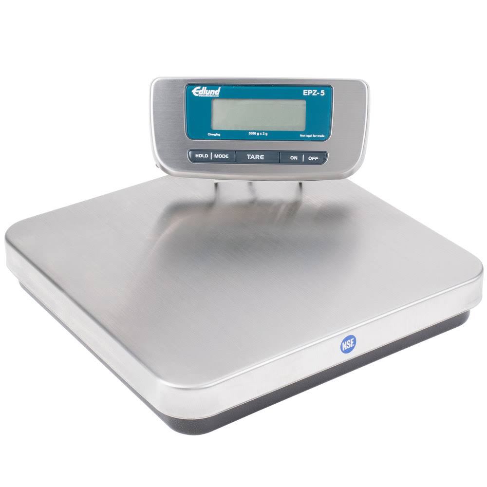 Stainless Steel Digital Pizza Scale with Front Tare A25235