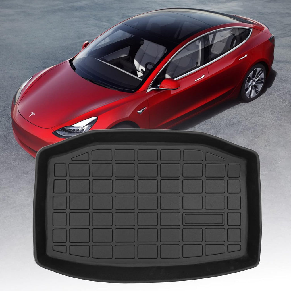 Front Trunk Mat TPE Cargo Liner Pack of 2 Z722020