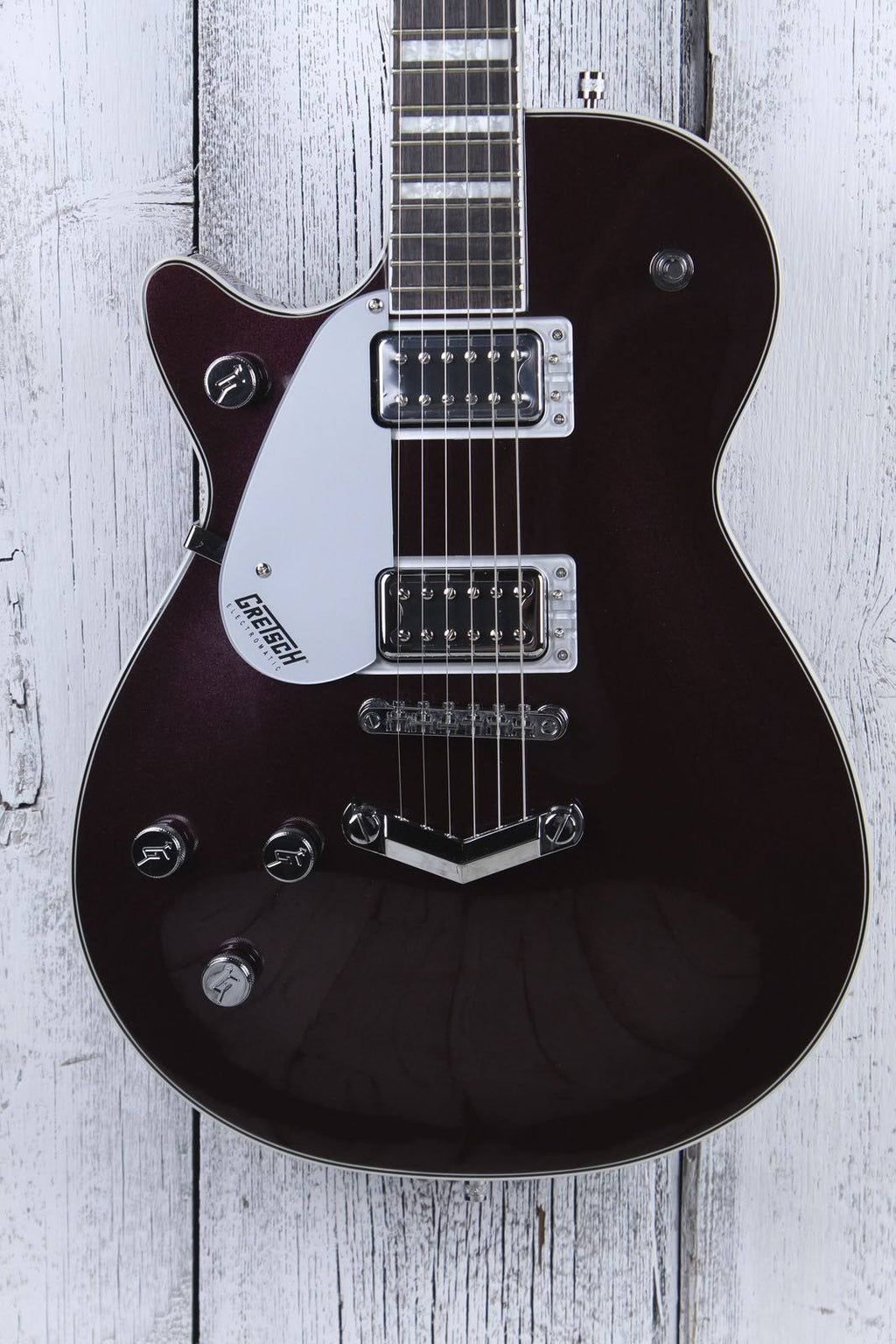 Left Handed Dark Cherry Metallic Electric Guitar H814336