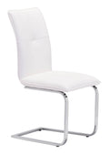 White Dining Chair Set of 2 U4708
