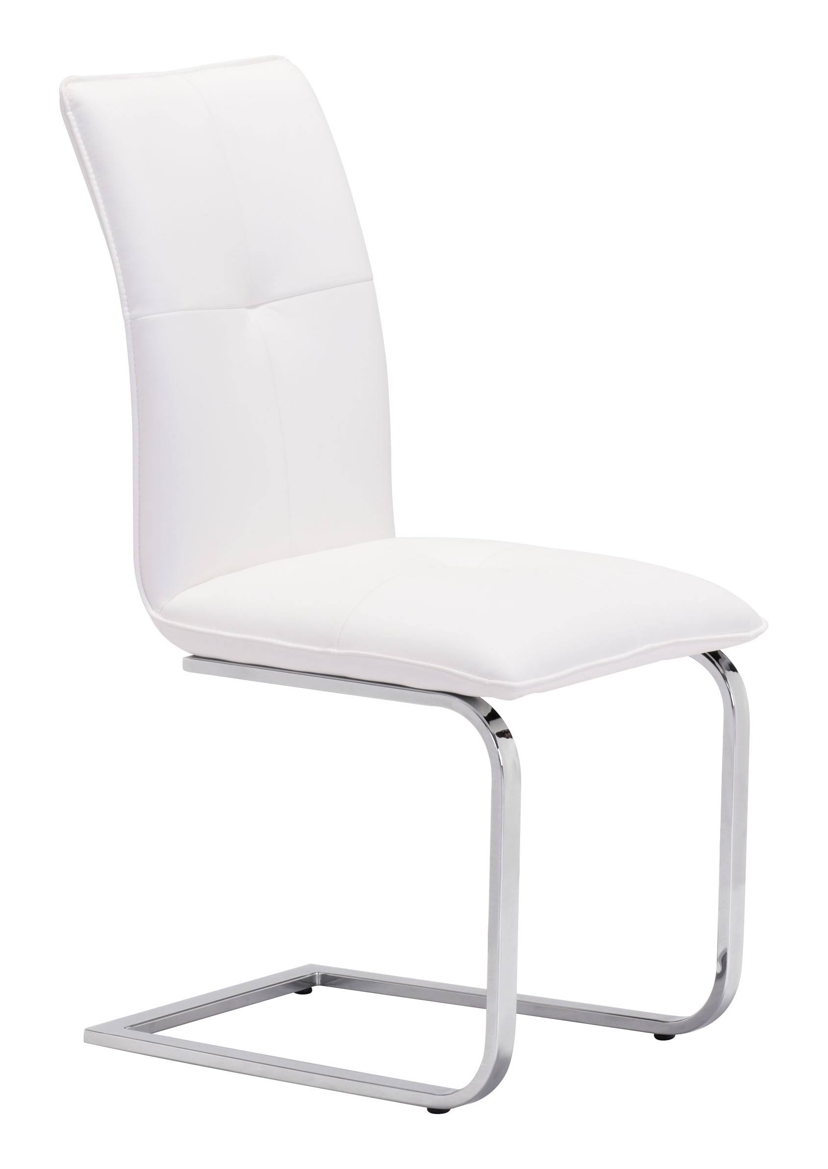 White Dining Chair Set of 2 U4708