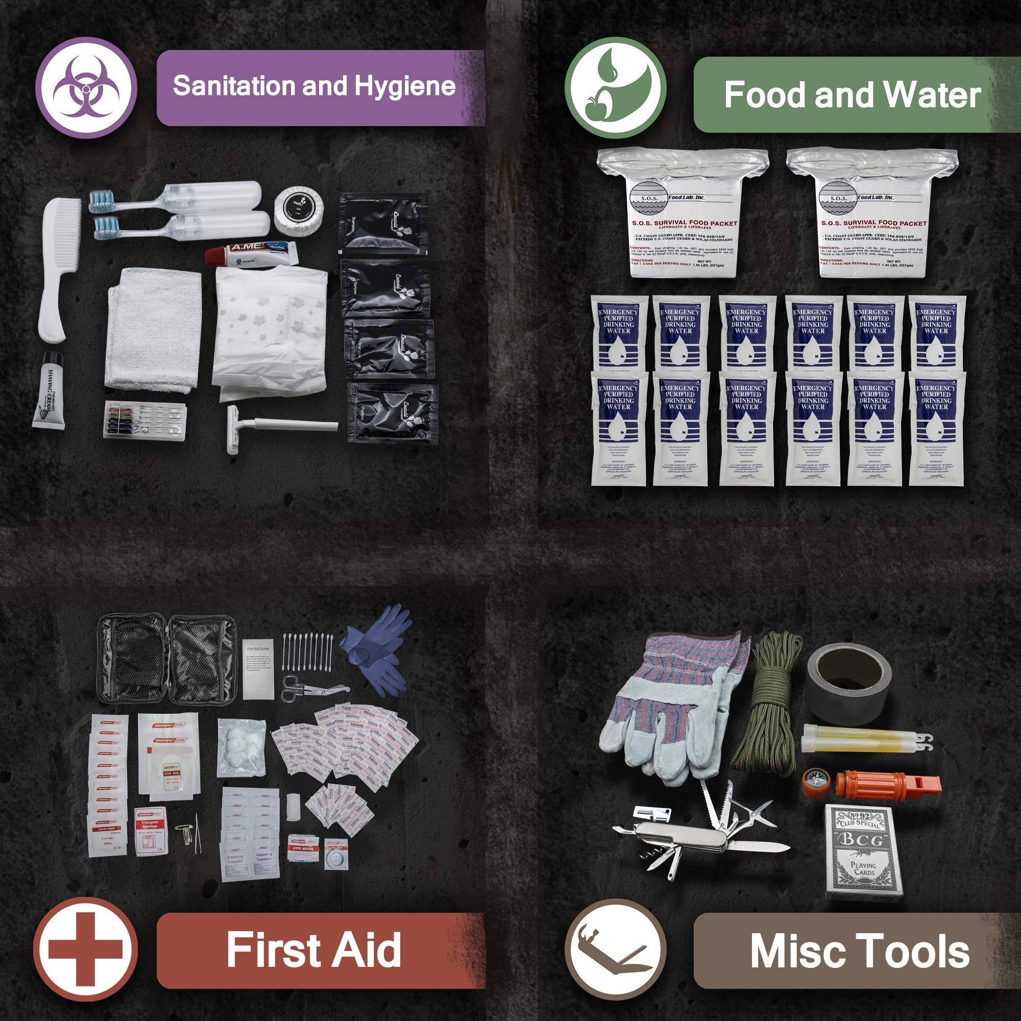 2-Person Urban Survival Bug-Out Bag B761904