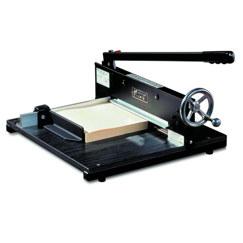350 Sheet Capacity Wood Base Paper Cutter H449