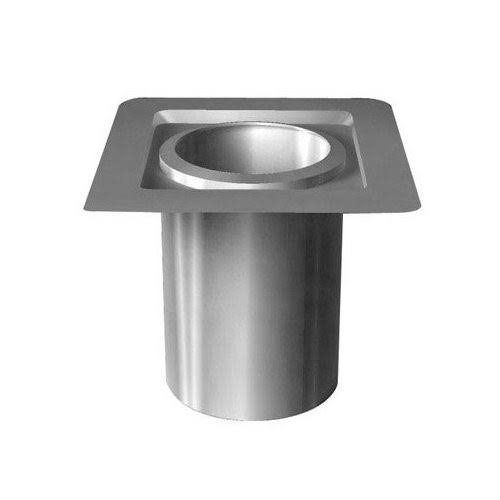 22x22 Galvanized Steel Chimney Pipe Firestop / Joist Shield S18559