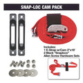 Tie Down Strap Kit, Cam Buckle, Poly, 16ft. Y57155