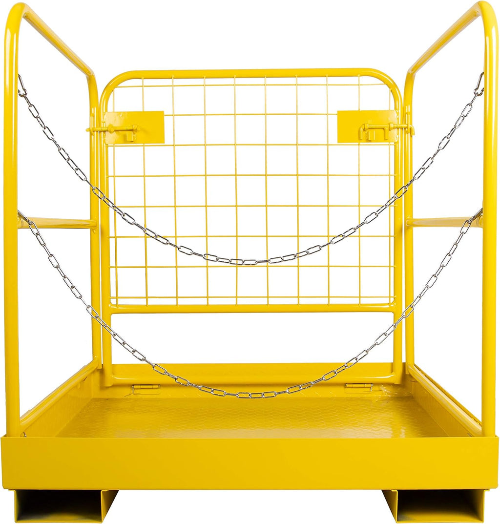 36x36 Steel Forklift Cage Work Platform S9339