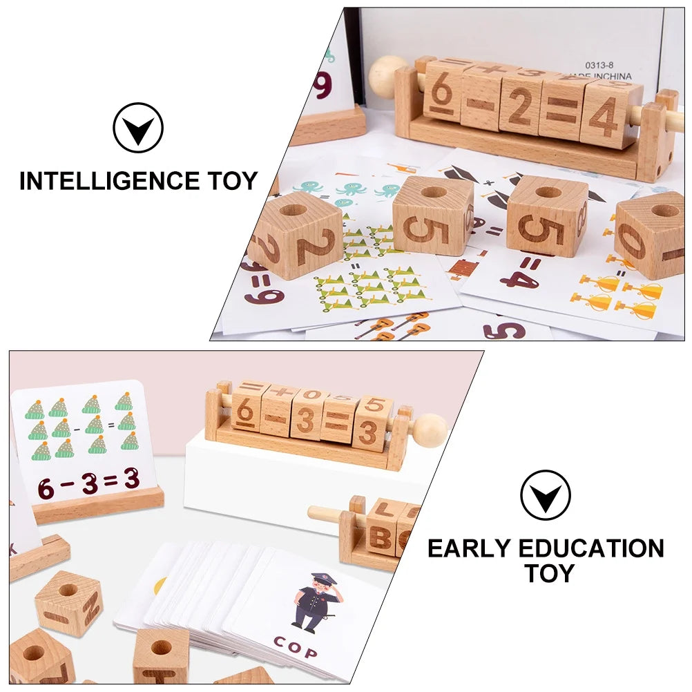 Wooden Learning String Toy Building Blocks V74922