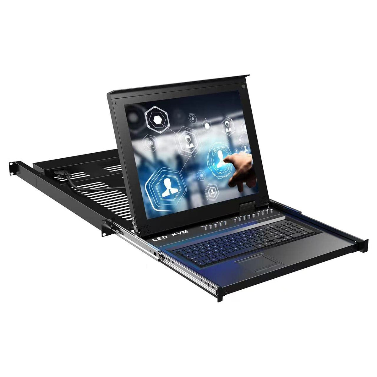8 Port LCD KVM Console Monitor R5633