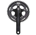 Black 175 x 36/46 10-Speed Double Road Bicycle Crank Set M4986