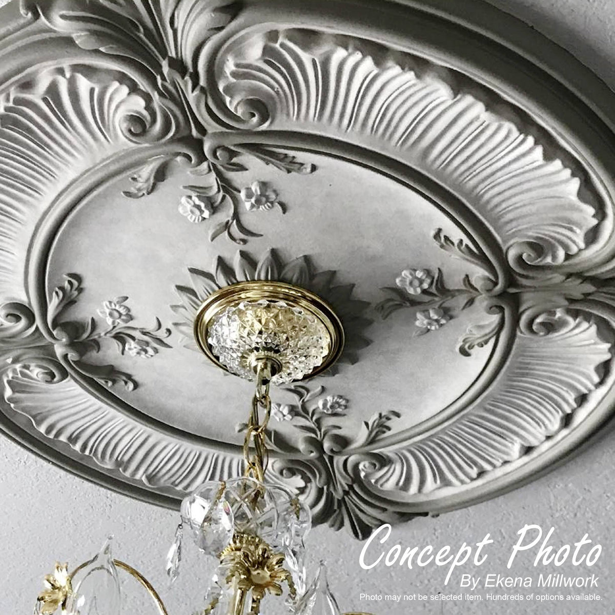 Jet Blackthorne Ceiling Medallion L289504