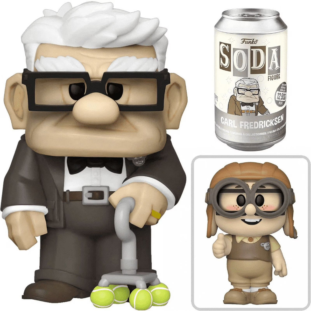 Vinyl Soda Carl Fredricksen Vinyl Figure L460