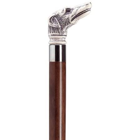 Walnut Cane with Polymer Resin Handle I615