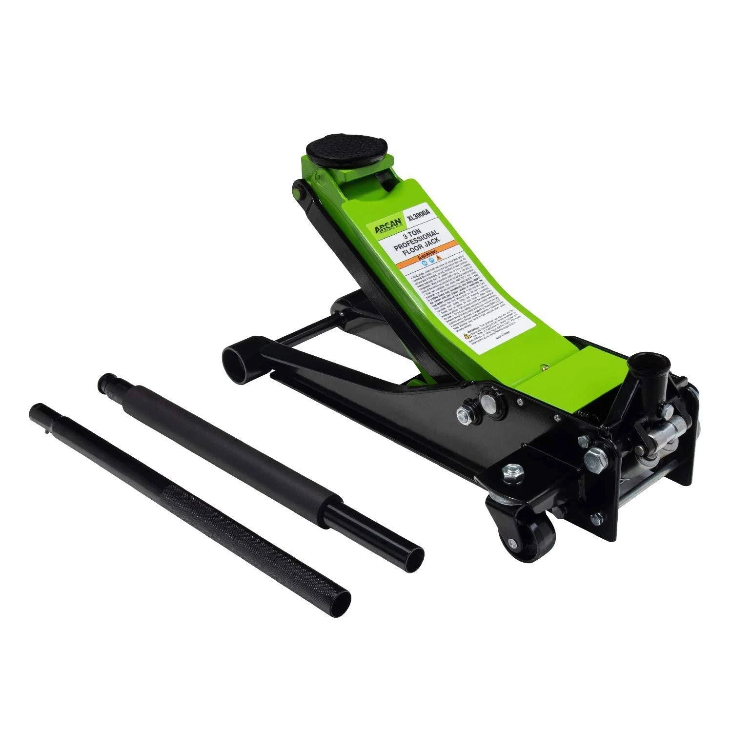 3 Ton Low Profile Quick Rise Steel Floor Jack N626