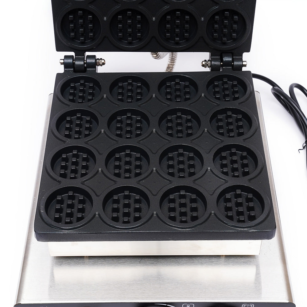Nonstick Electric Mini Round Waffle Maker Machine Y785719