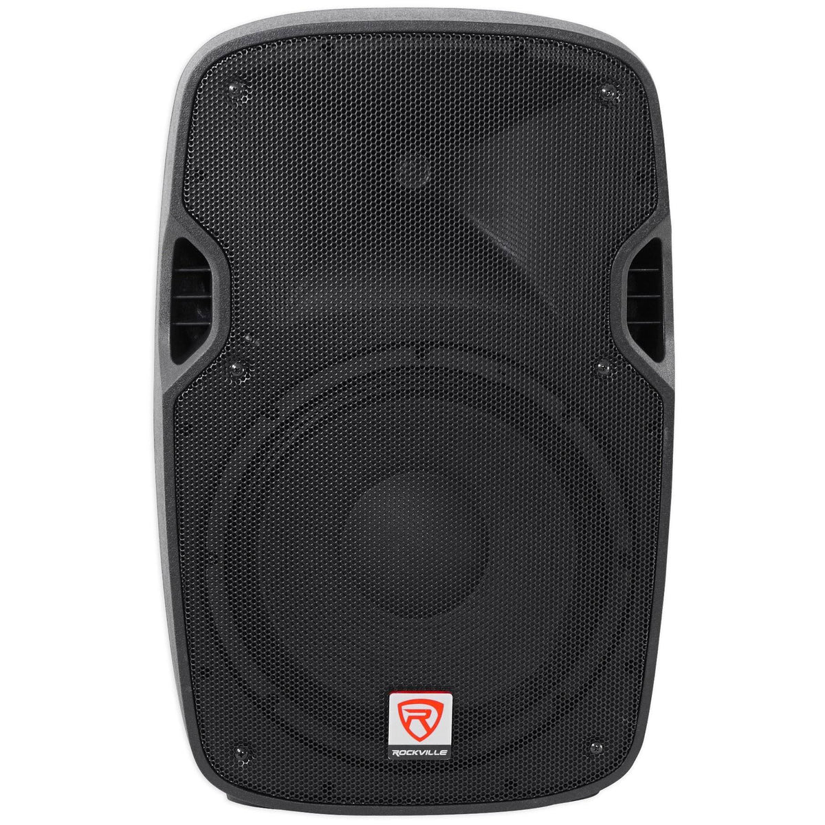 12x22 Passive 1200W DJ PA Speakers with Stands and Cables V63117