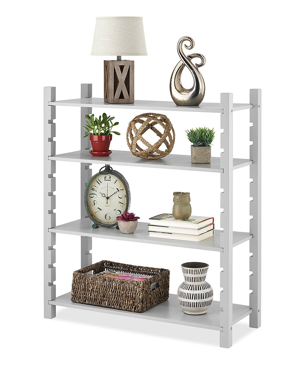 Modular 4-Tier Shelving, Gray X756033