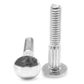 3/8-16 x 2 Coarse Thread Grade 5 Carriage Bolt Medium Carbon Steel Zinc Plated Pk 500 F76986