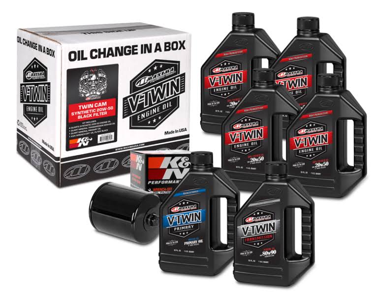 V-Twin Quick Change Kit Synthetic w/ Chrome Filter M518008