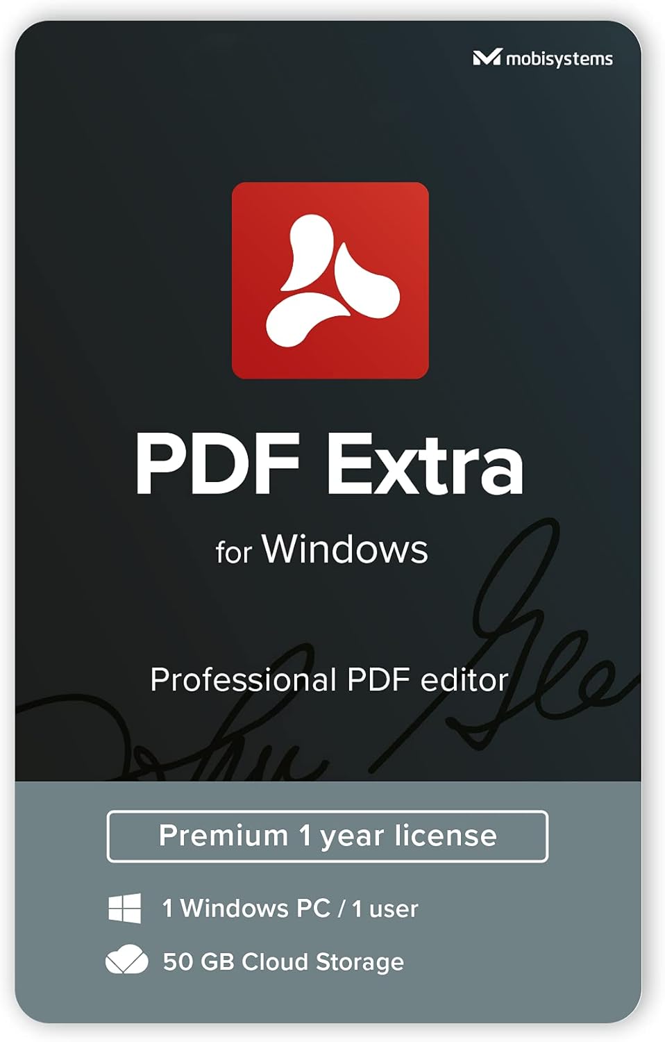 Professional PDF Editor - 1 PC/1 User /1 Year License Pack of 2 U7279