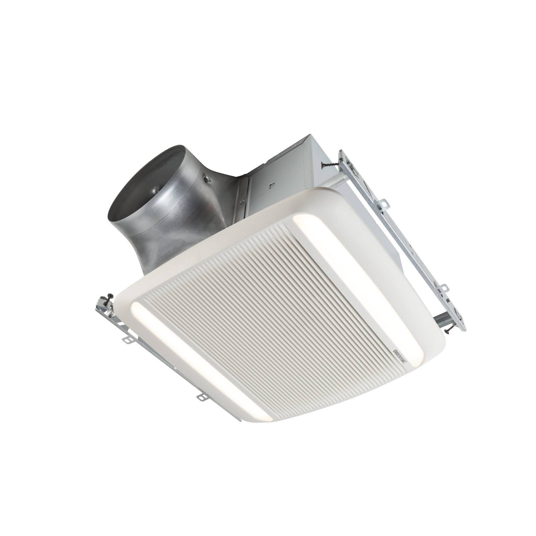 80 CFM Ceiling Bathroom Exhaust Fan with Light J61265