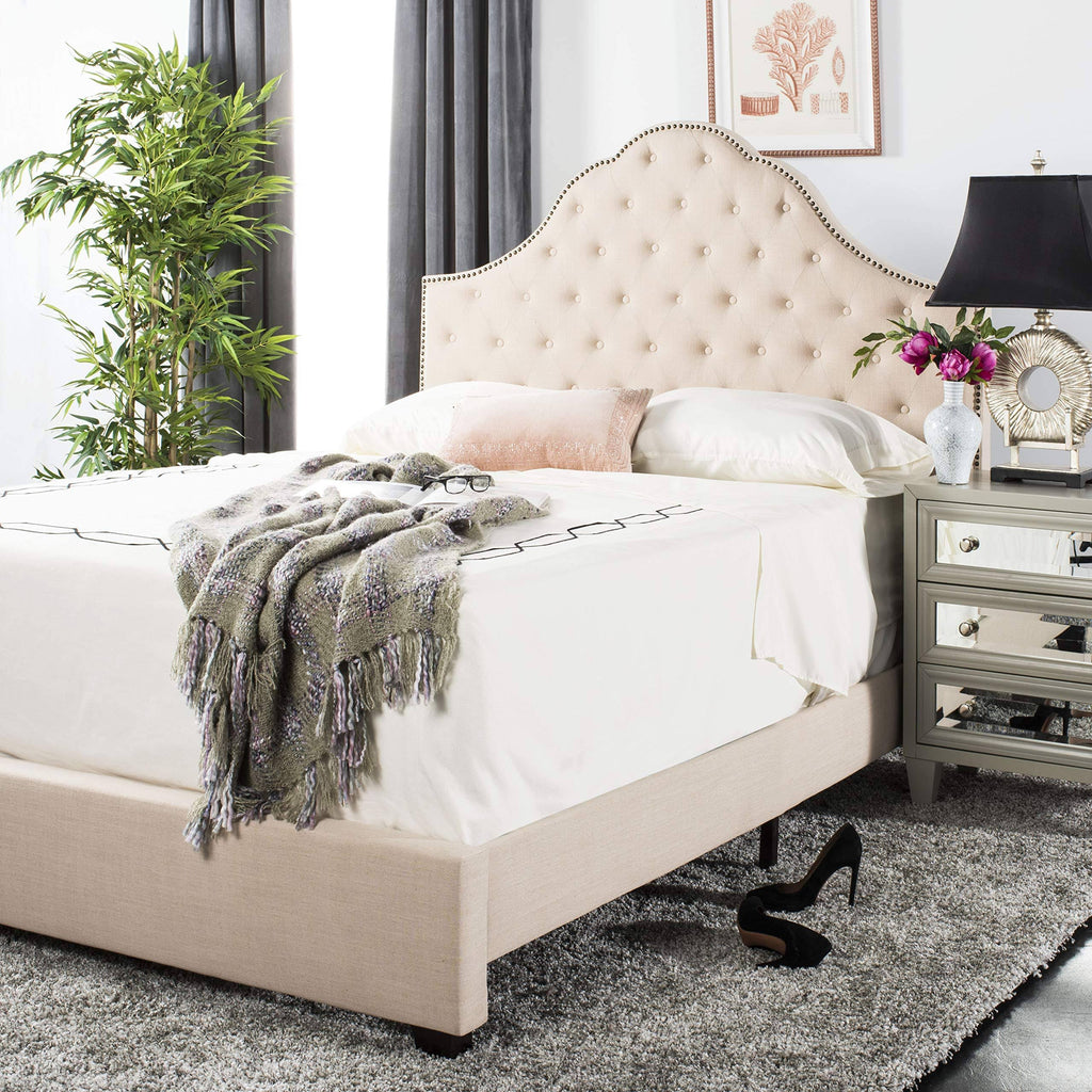 Beige Full Bed W8499