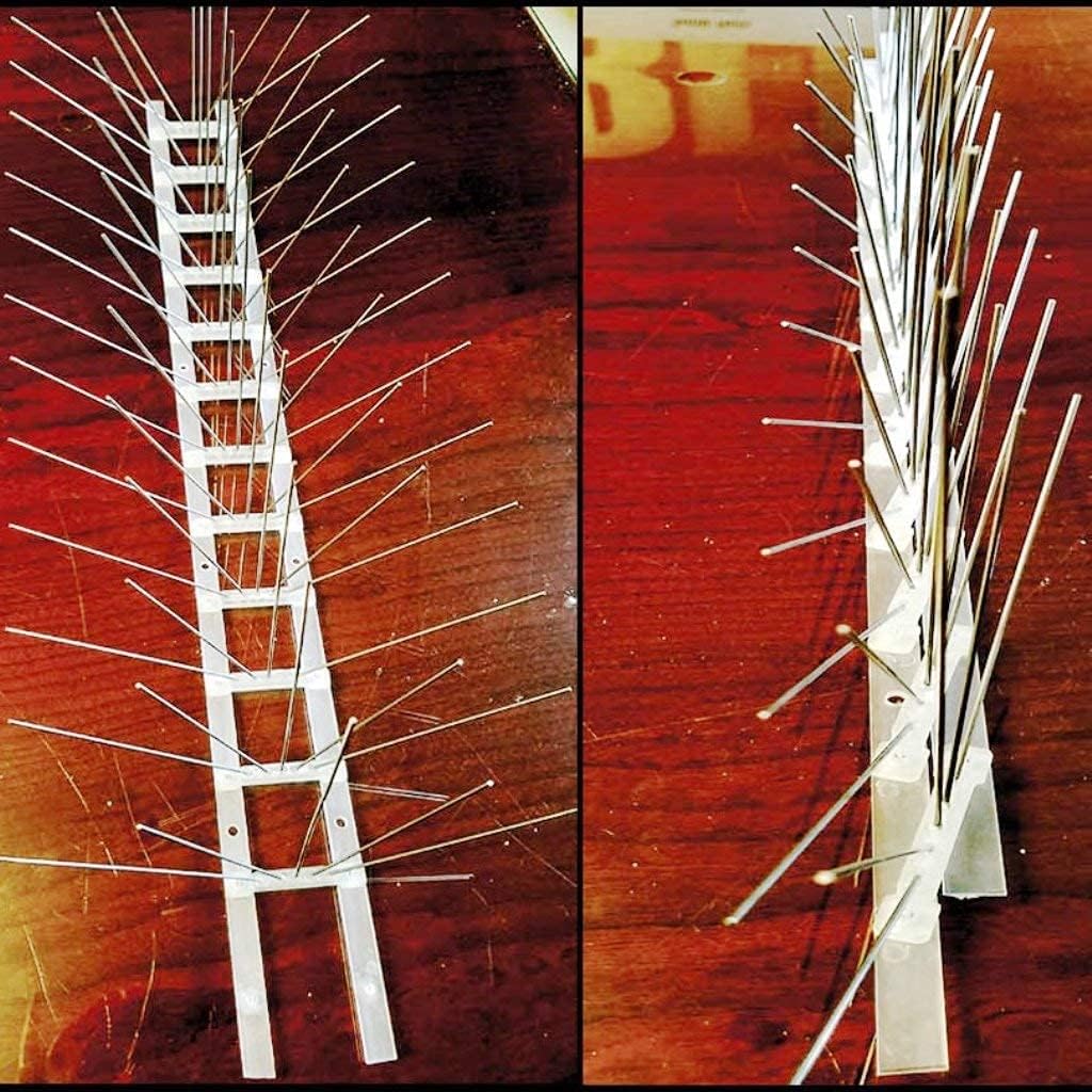 Heavy-Duty Adjustable Bird Spikes 100 ft T861013