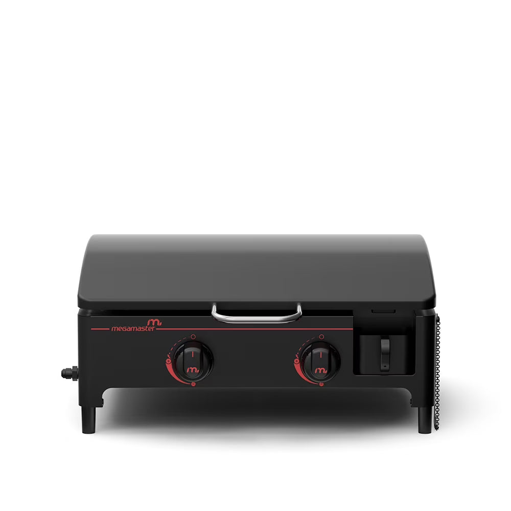 2-Burner Propane Gas Tabletop Griddle O155