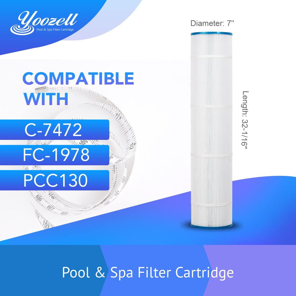 4 Pack Swimming Pool Replacement Filter Cartridge J262