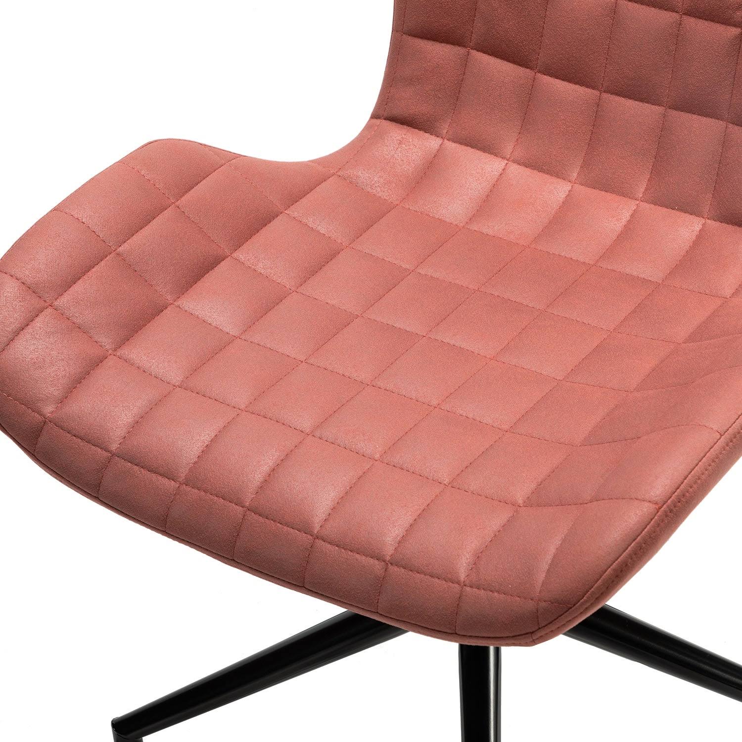 Orange Tufted Back Office Task Chair O780962